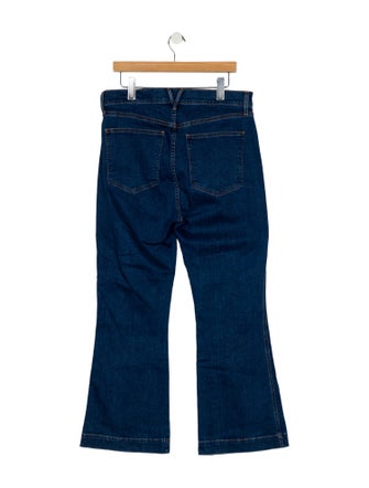 Veronica Beard High-Rise Wide Leg Jeans