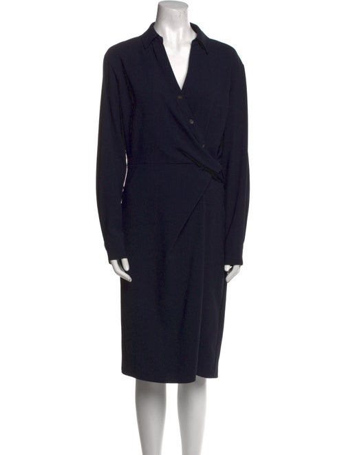 Veronica Beard V-Neck Midi Length Dress