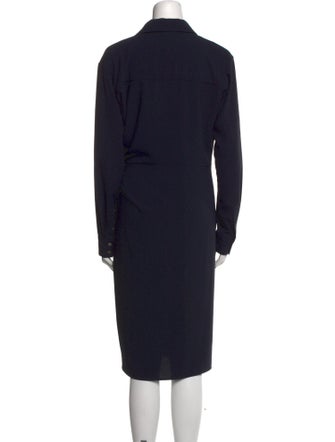 Veronica Beard V-Neck Midi Length Dress