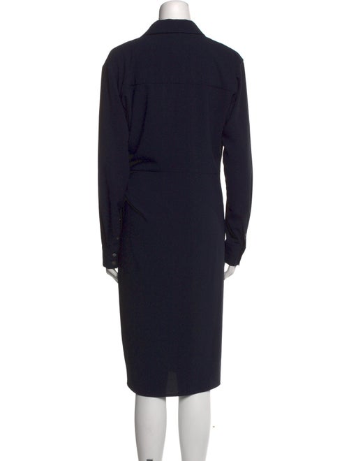 Veronica Beard V-Neck Midi Length Dress