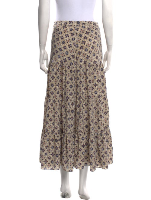 Veronica Beard Silk Midi Length Skirt
