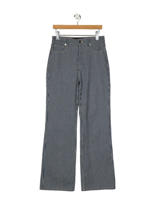 Veronica Beard High-Rise Wide Leg Jeans
