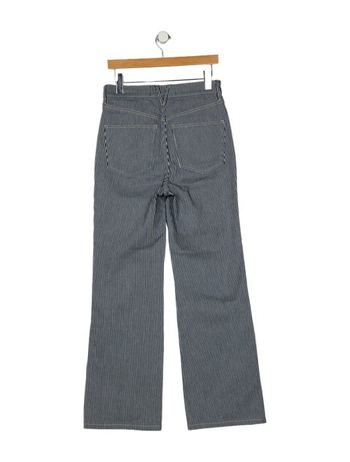 Veronica Beard High-Rise Wide Leg Jeans