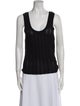 Veronica Beard Scoop Neck Sleeveless Top