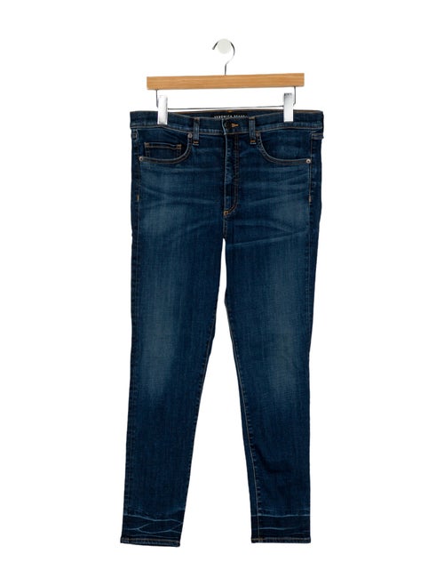 Veronica Beard Mid-Rise Skinny Leg Jeans