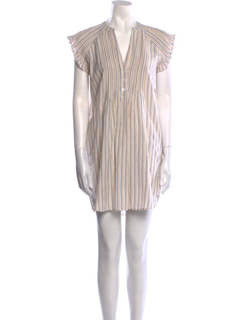 Veronica Beard Striped Mini Dress