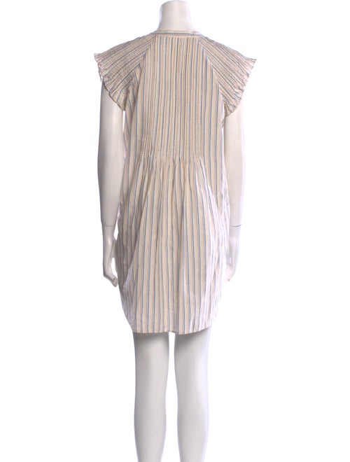 Veronica Beard Striped Mini Dress