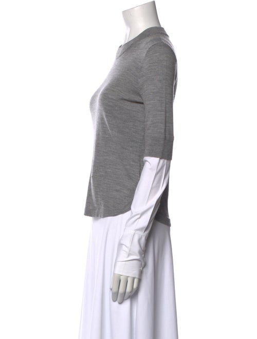 Veronica Beard Merino Wool Crew Neck Top