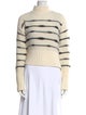 Veronica Beard Wool Striped Sweatshirt