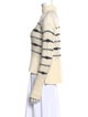 Veronica Beard Wool Striped Sweatshirt