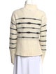 Veronica Beard Wool Striped Sweatshirt