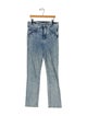 Veronica Beard Mid-Rise Straight Leg Jeans