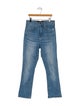 Veronica Beard Mid-Rise Straight Leg Jeans