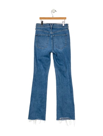 Veronica Beard High-Rise Wide Leg Jeans
