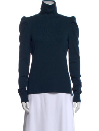Veronica Beard Turtleneck Long Sleeve Sweatshirt