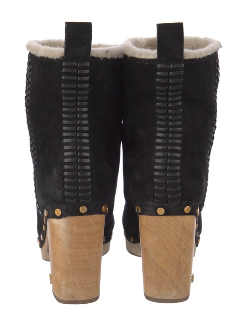 Veronica Beard Suede Studded Accents Boots