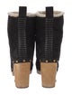 Veronica Beard Suede Studded Accents Boots