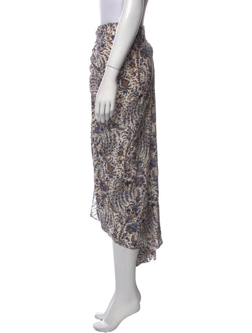 Veronica Beard Silk Midi Length Skirt