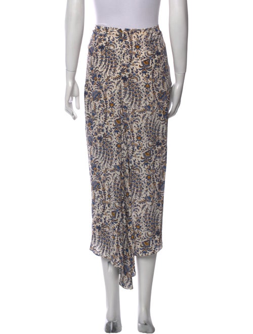 Veronica Beard Silk Midi Length Skirt