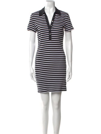 Veronica Beard Striped Mini Dress