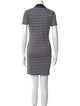 Veronica Beard Striped Mini Dress