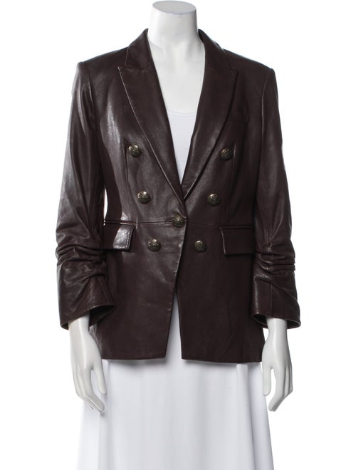 Veronica Beard Leather Blazer