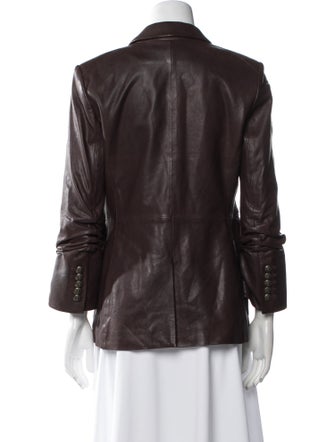 Veronica Beard Leather Blazer