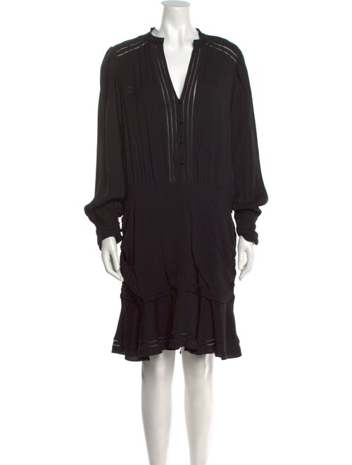 Veronica Beard V-Neck Knee-Length Dress