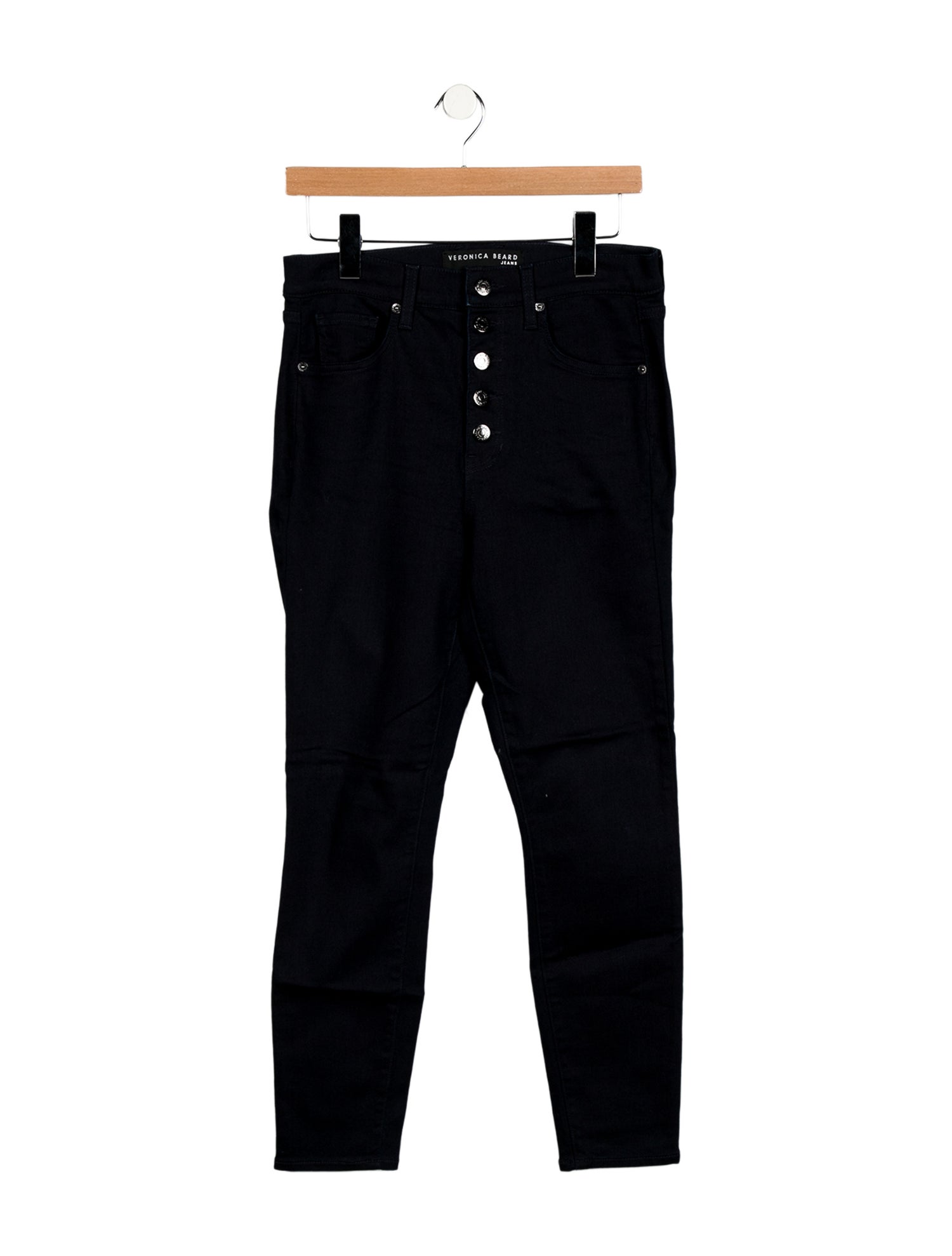 Veronica Beard Mid-Rise Skinny Leg Jeans