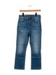 Veronica Beard High-Rise Straight Leg Jeans