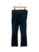 Veronica Beard High-Rise Straight Leg Jeans