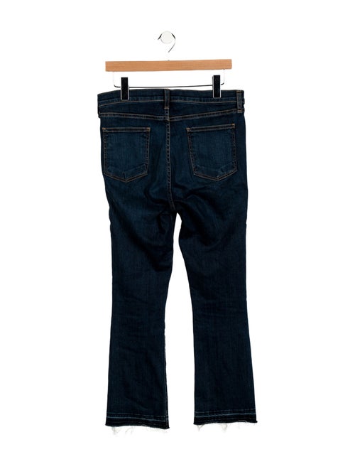 Veronica Beard High-Rise Straight Leg Jeans