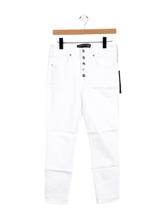 Veronica Beard High-Rise Skinny Leg Jeans