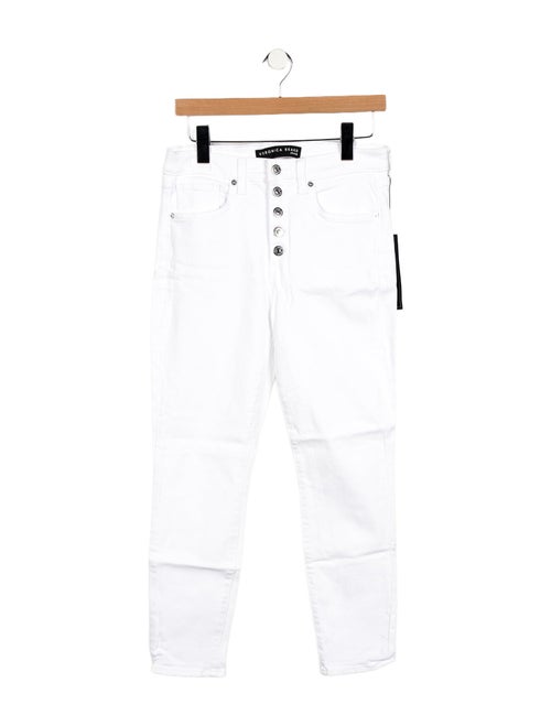 Veronica Beard High-Rise Skinny Leg Jeans