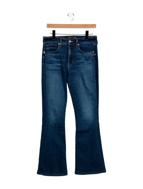 Veronica Beard High-Rise Wide Leg Jeans