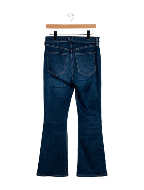 Veronica Beard High-Rise Wide Leg Jeans