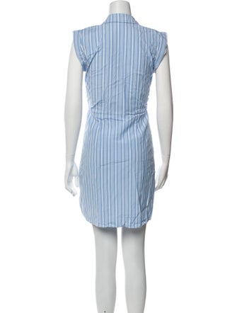 Veronica Beard Striped Mini Dress
