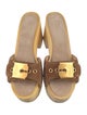 Veronica Beard Suede Studded Accents Slides