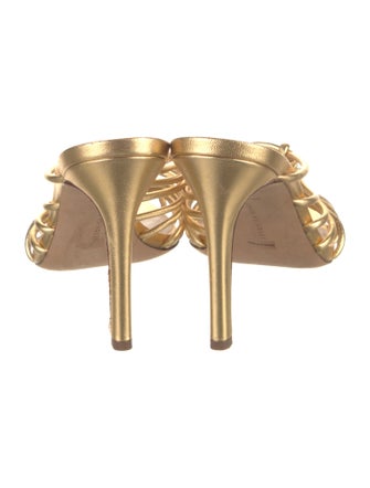 Veronica Beard Leather Slides