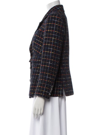 Veronica Beard Tweed Pattern Blazer