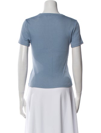 Veronica Beard Crew Neck Short Sleeve T-Shirt