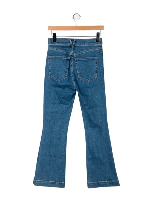 Veronica Beard High-Rise Wide Leg Jeans