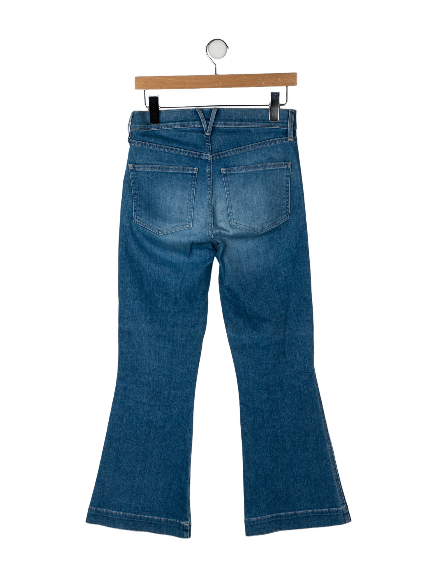 Veronica Beard High-Rise Wide Leg Jeans