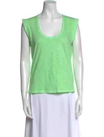 Veronica Beard Scoop Neck Sleeveless Top