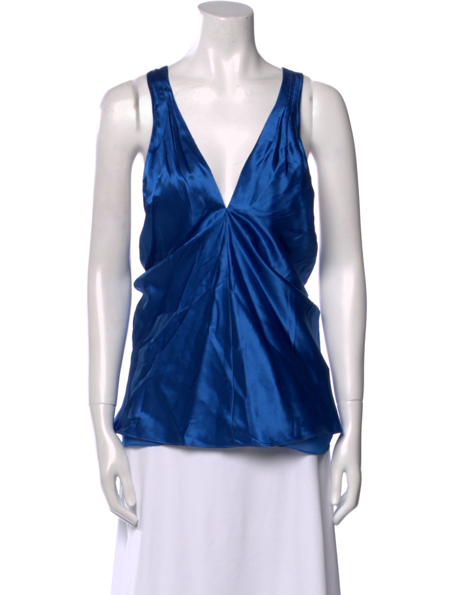 Veronica Beard V-Neck Sleeveless Top