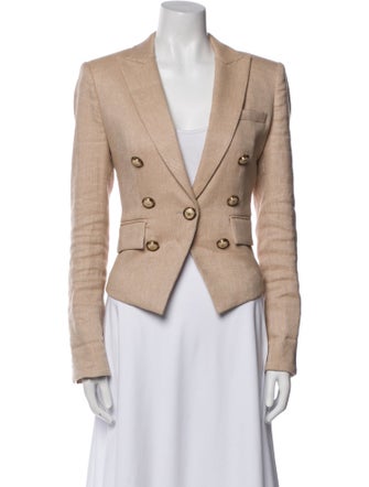 Veronica Beard Plaid Print Blazer