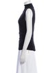 Veronica Beard Turtleneck Sleeveless Top