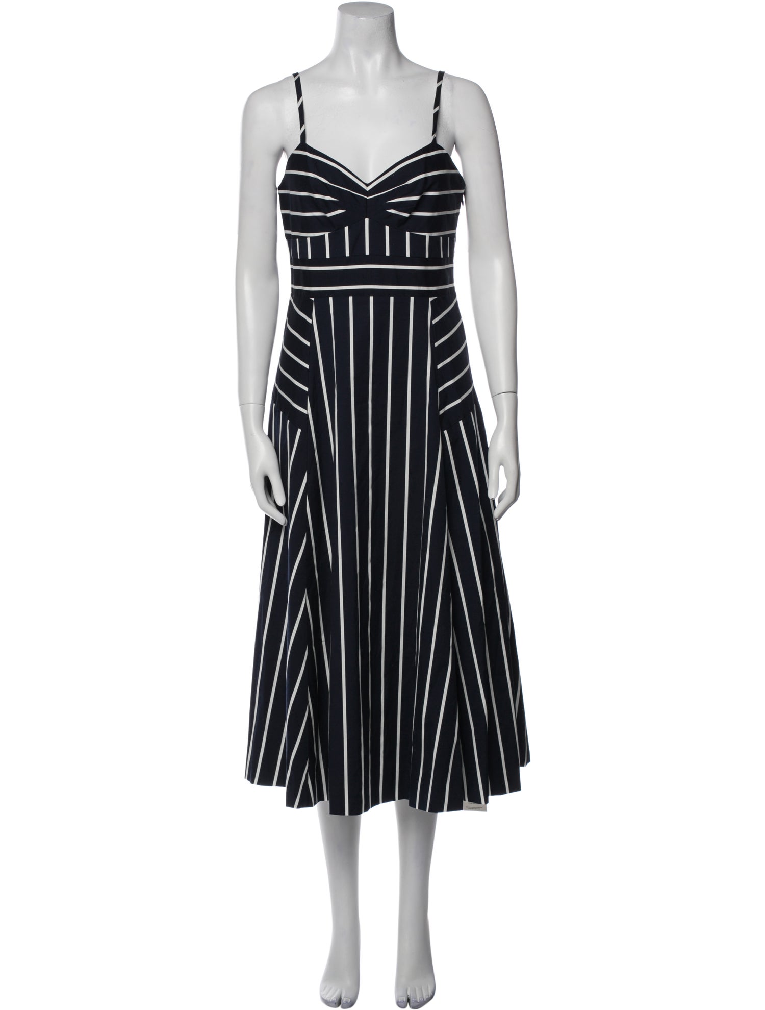 Veronica Beard Striped Long Dress