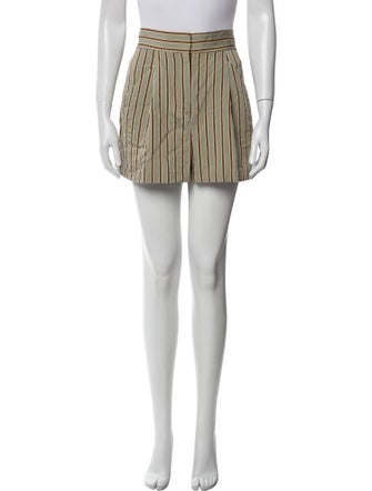 Veronica Beard Striped Knee-Length Shorts