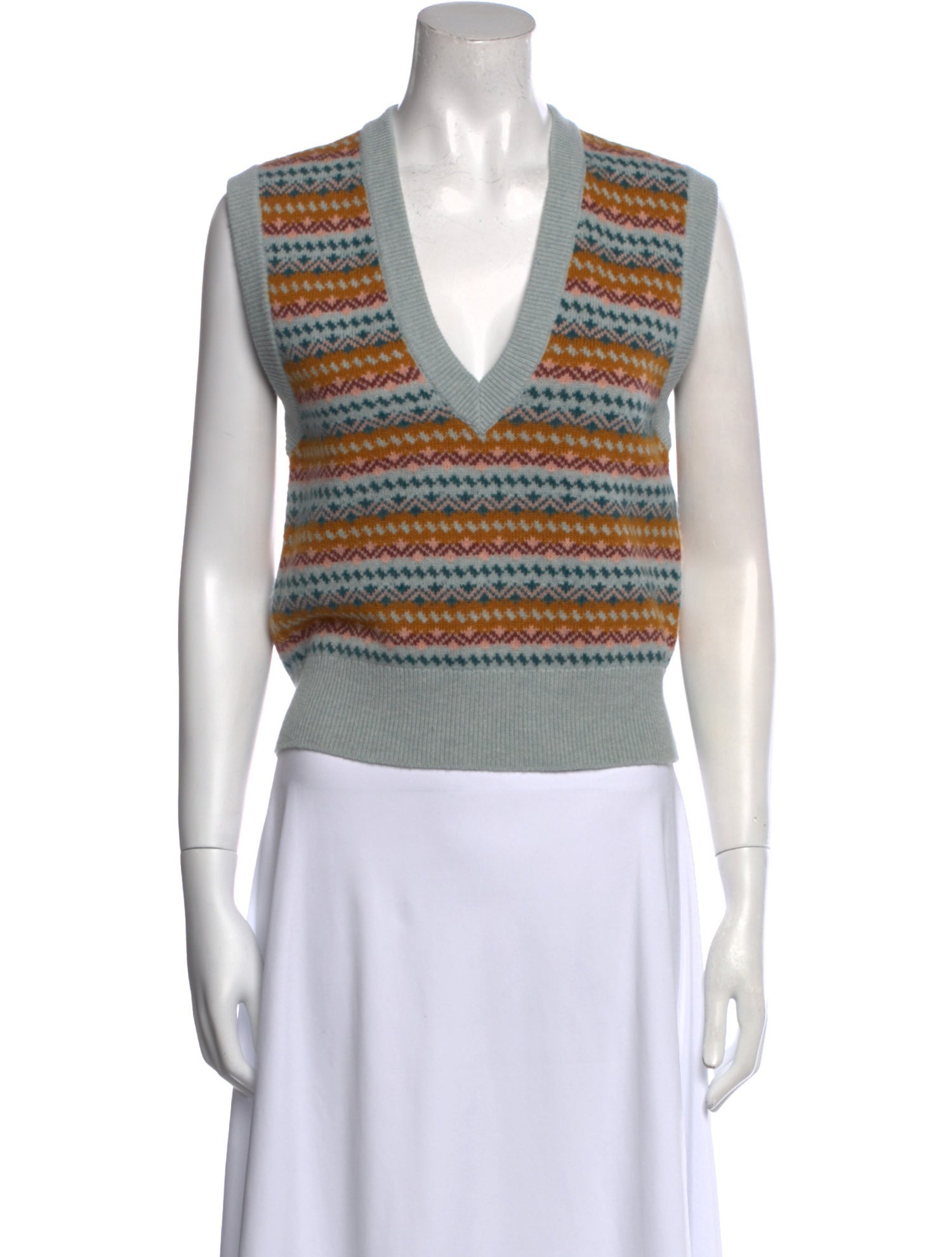 Veronica Beard Merino Wool Striped Sweater w/ Tags